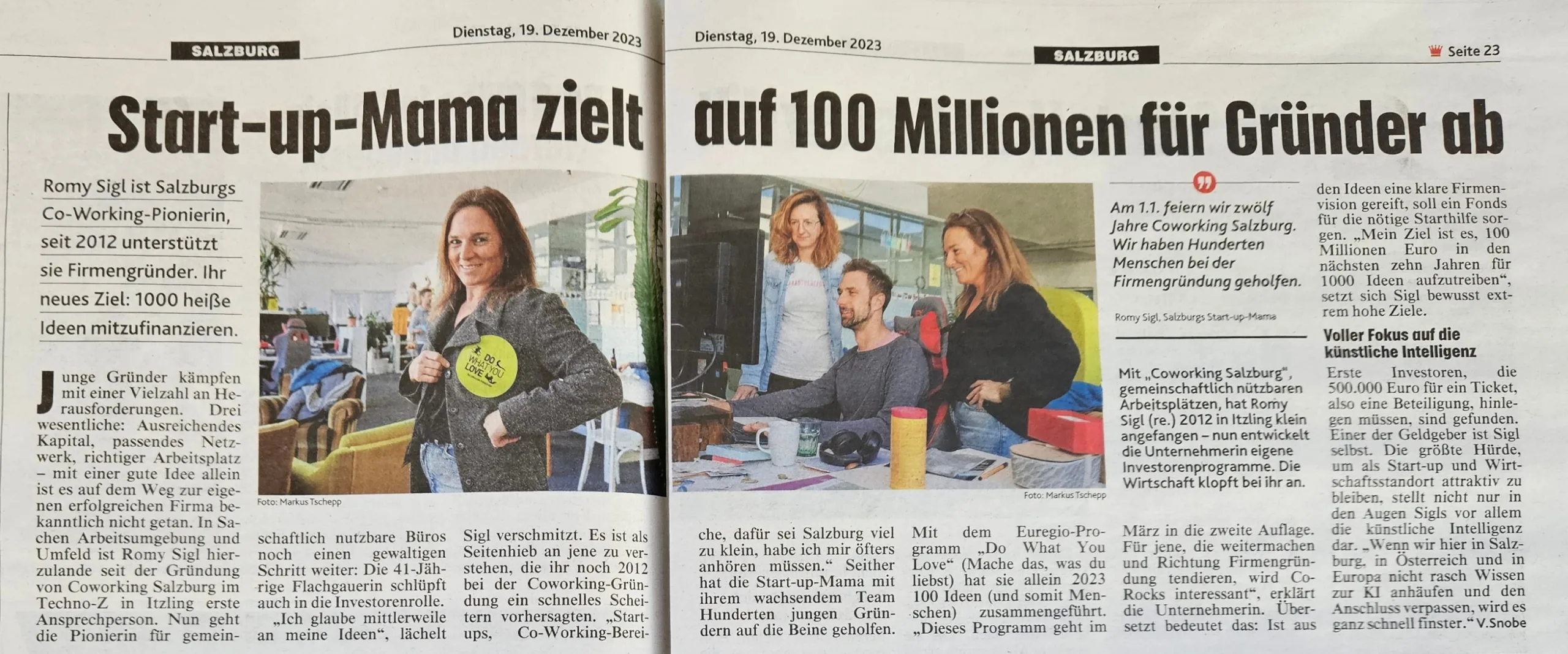 Start-up-Mama zielt auf 100 Millionen Euro ab